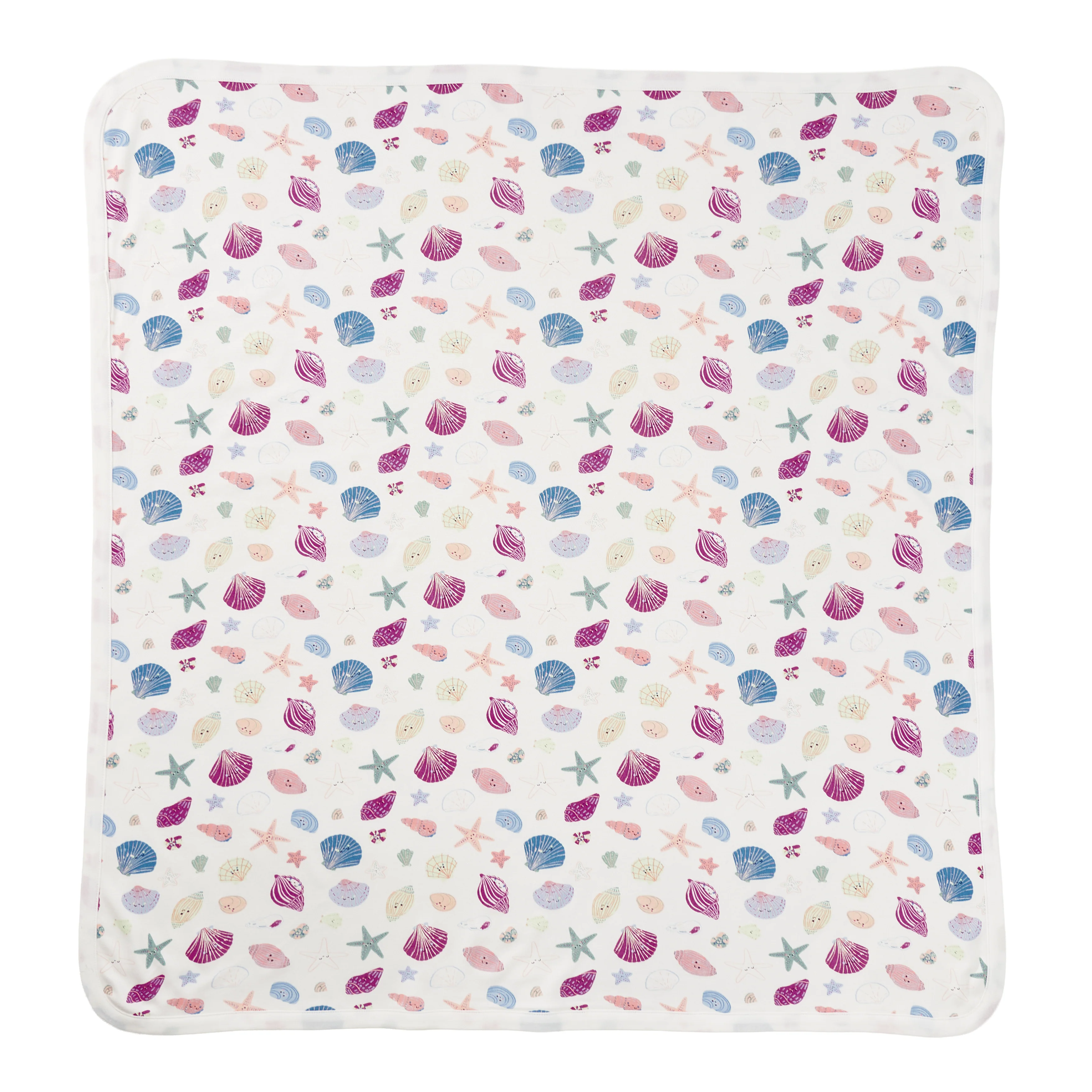 Bamboo Blend 2-ply Receiving Blanket - Seaside Treasures - Image 5