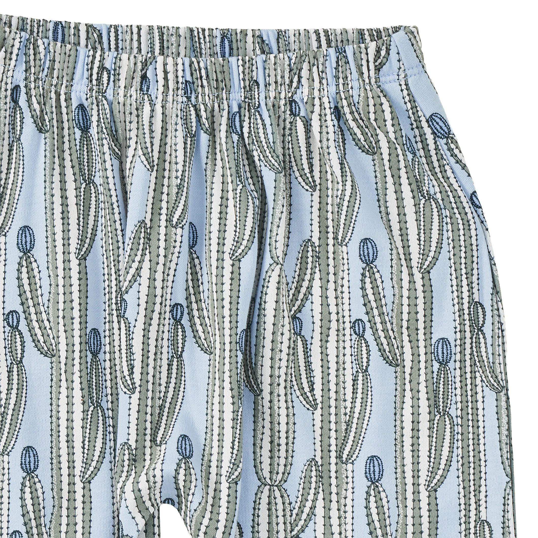 Bamboo Blend Layette Pant - Blooming Saguaro - Image 4