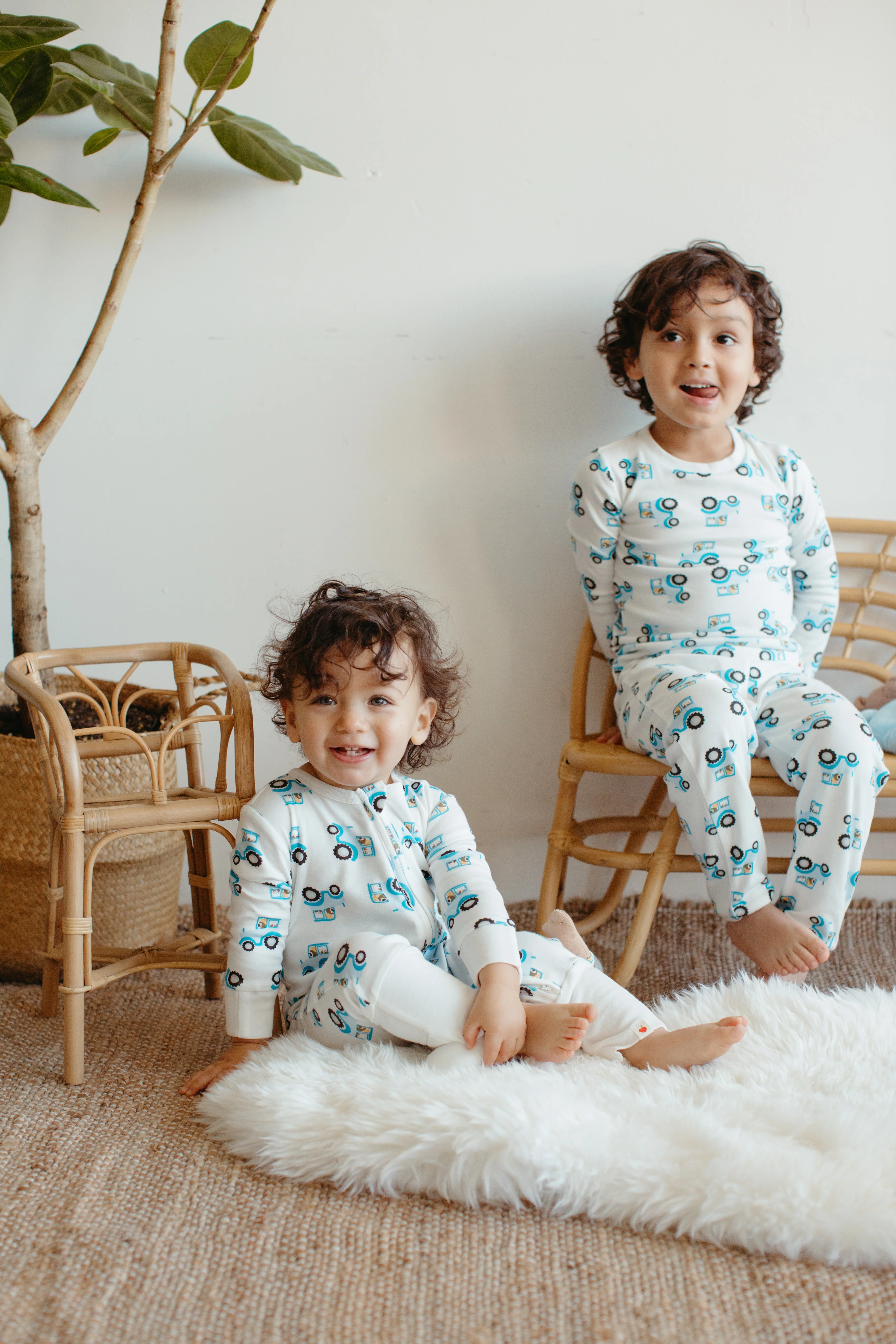 Bamboo Blend Pajamas - Farmyard Cruisers - Image 3