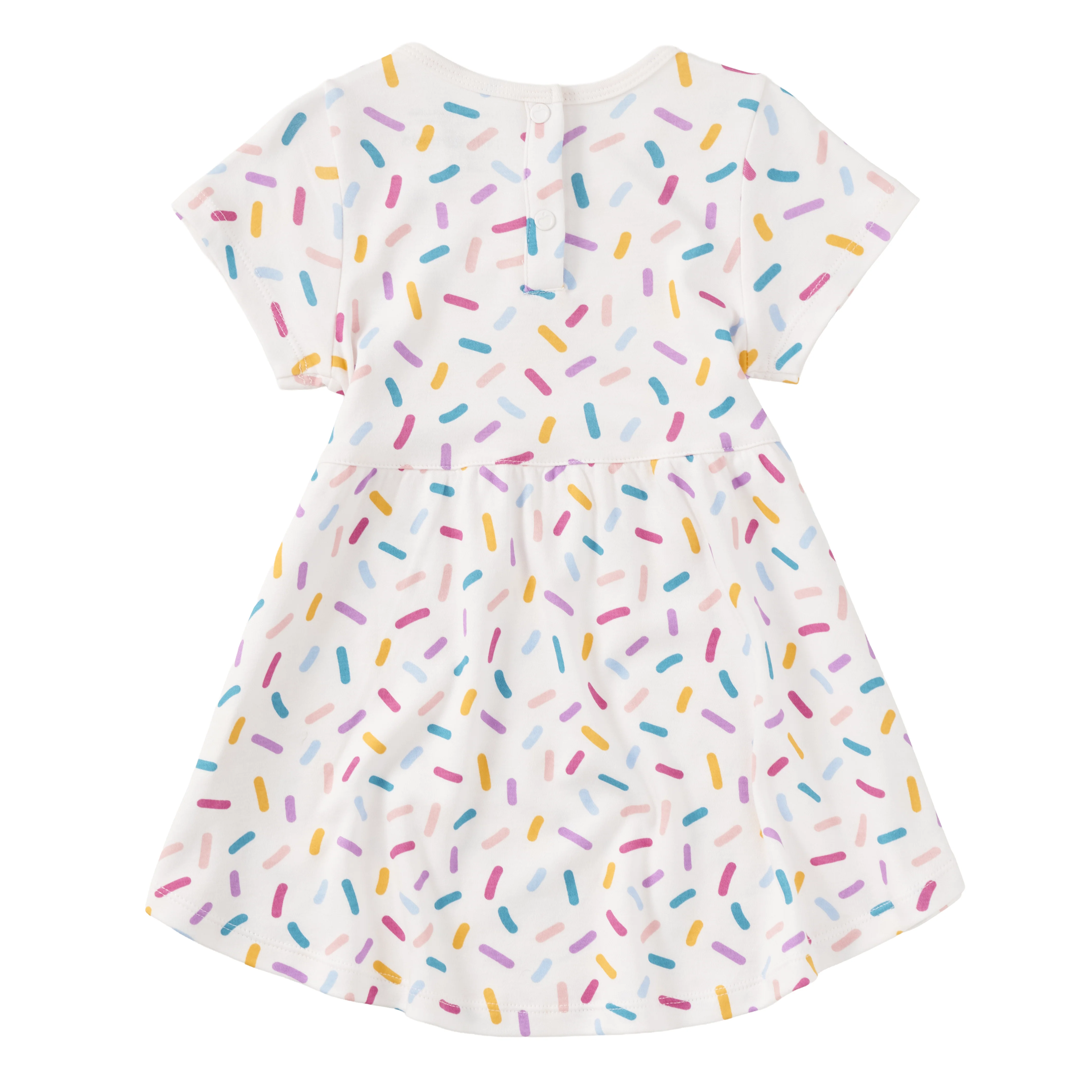 Bamboo Blend Short Sleeve Twirly Tee Dress - Sugar Rush - Image 4