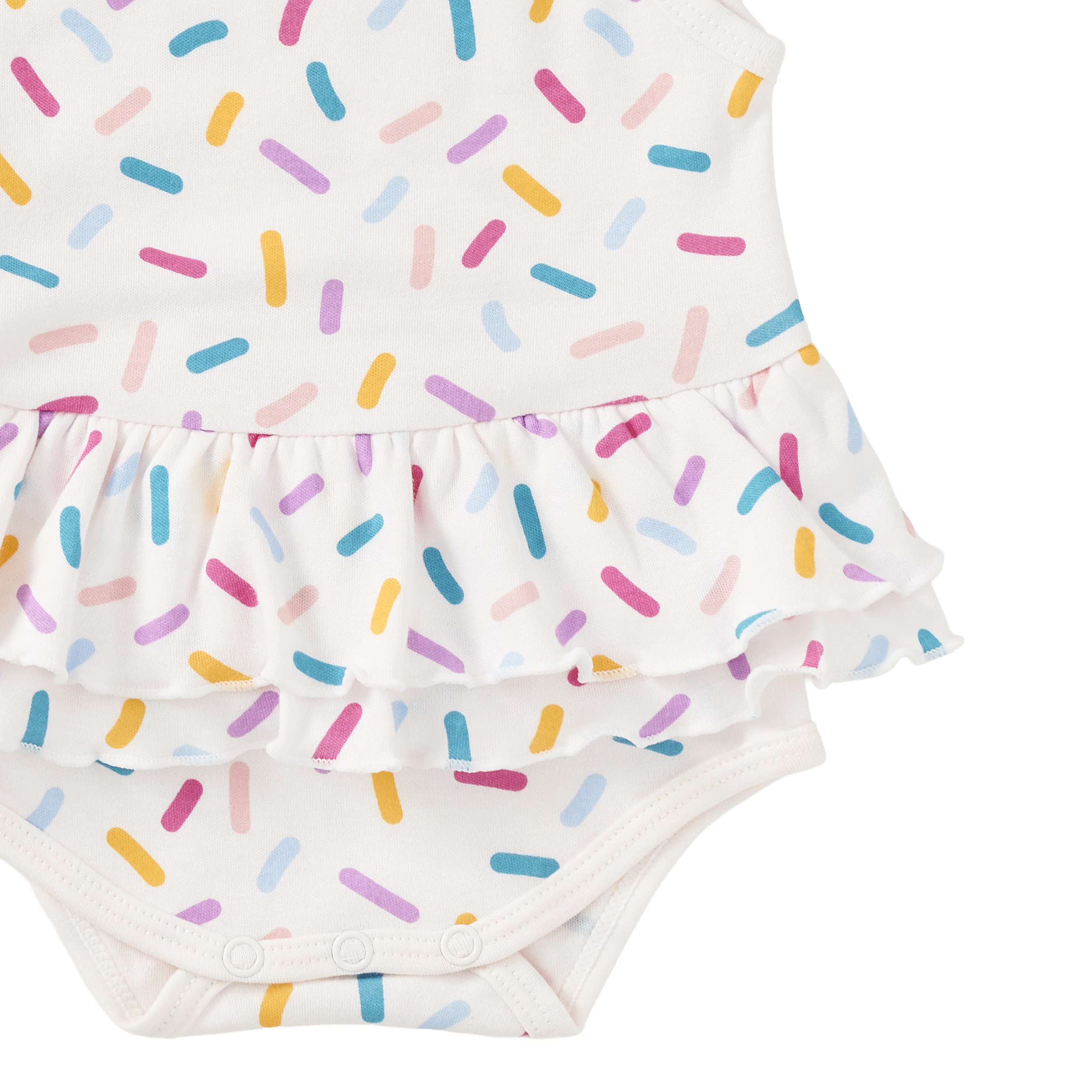 Bamboo Blend Skirted Romper - Sugar Rush - Image 3