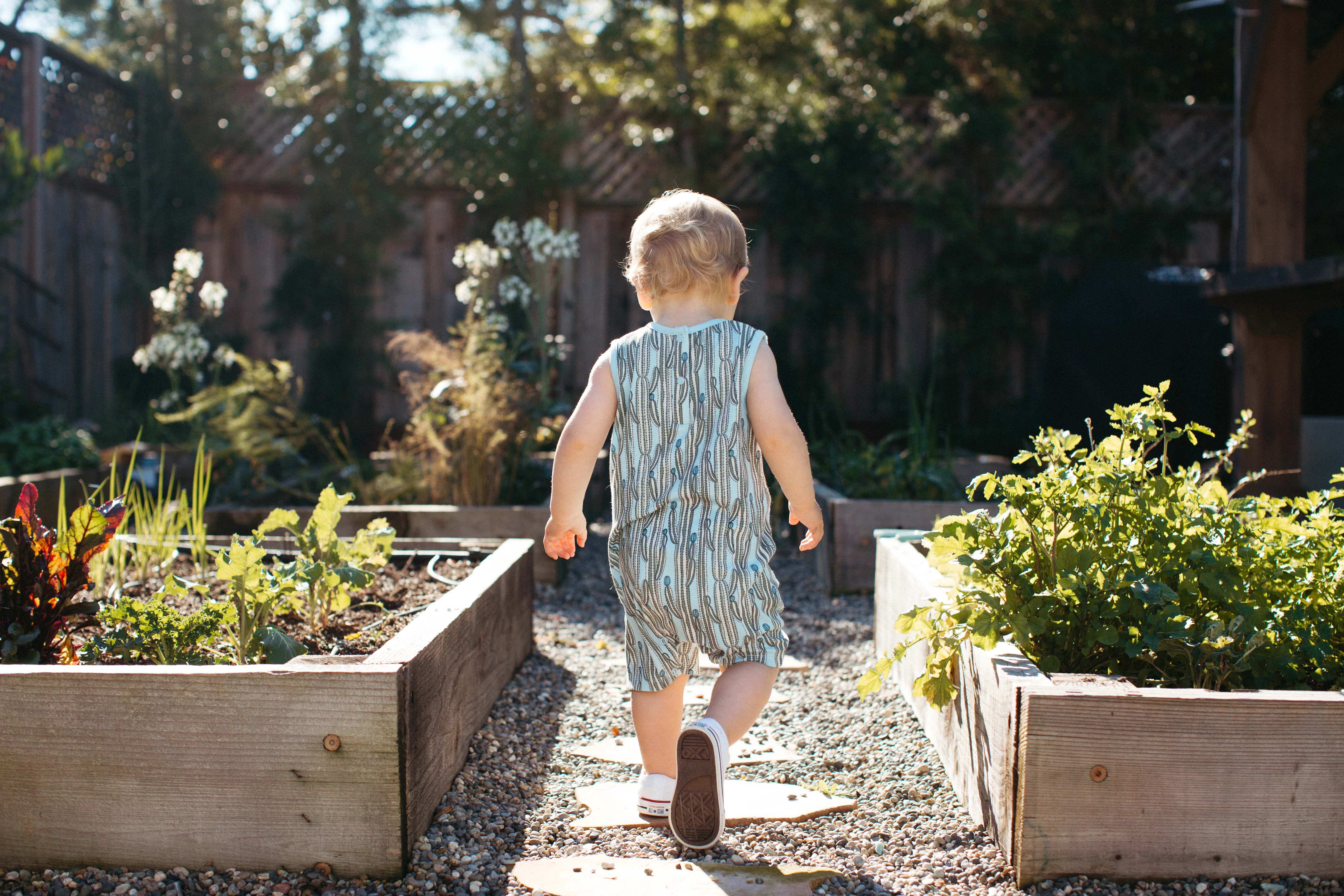 Bamboo Blend Sleeveless Coverall Romper – Blooming Saguaro - Image 5
