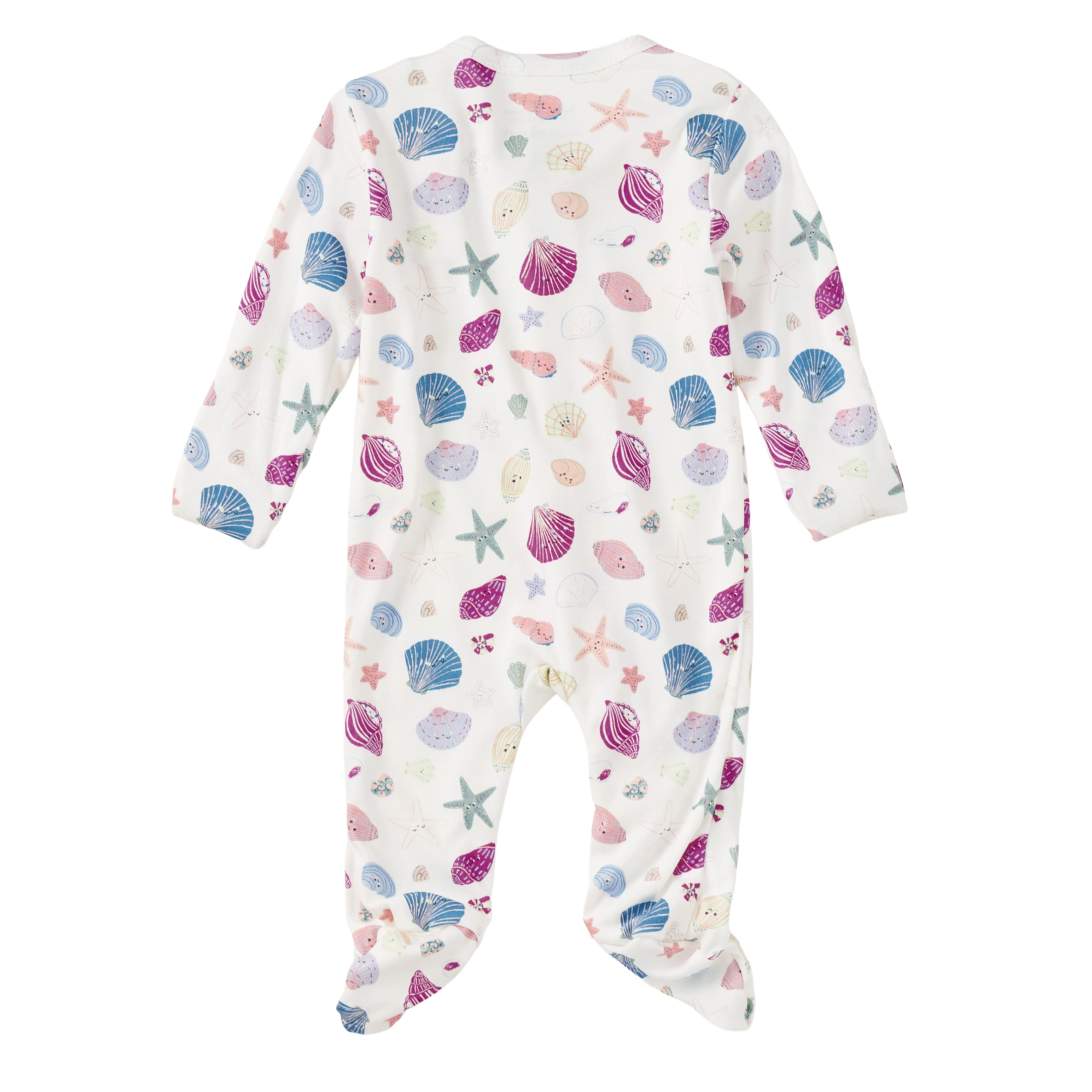 Bamboo Blend Zip Footie - Seaside Treasures - Image 5