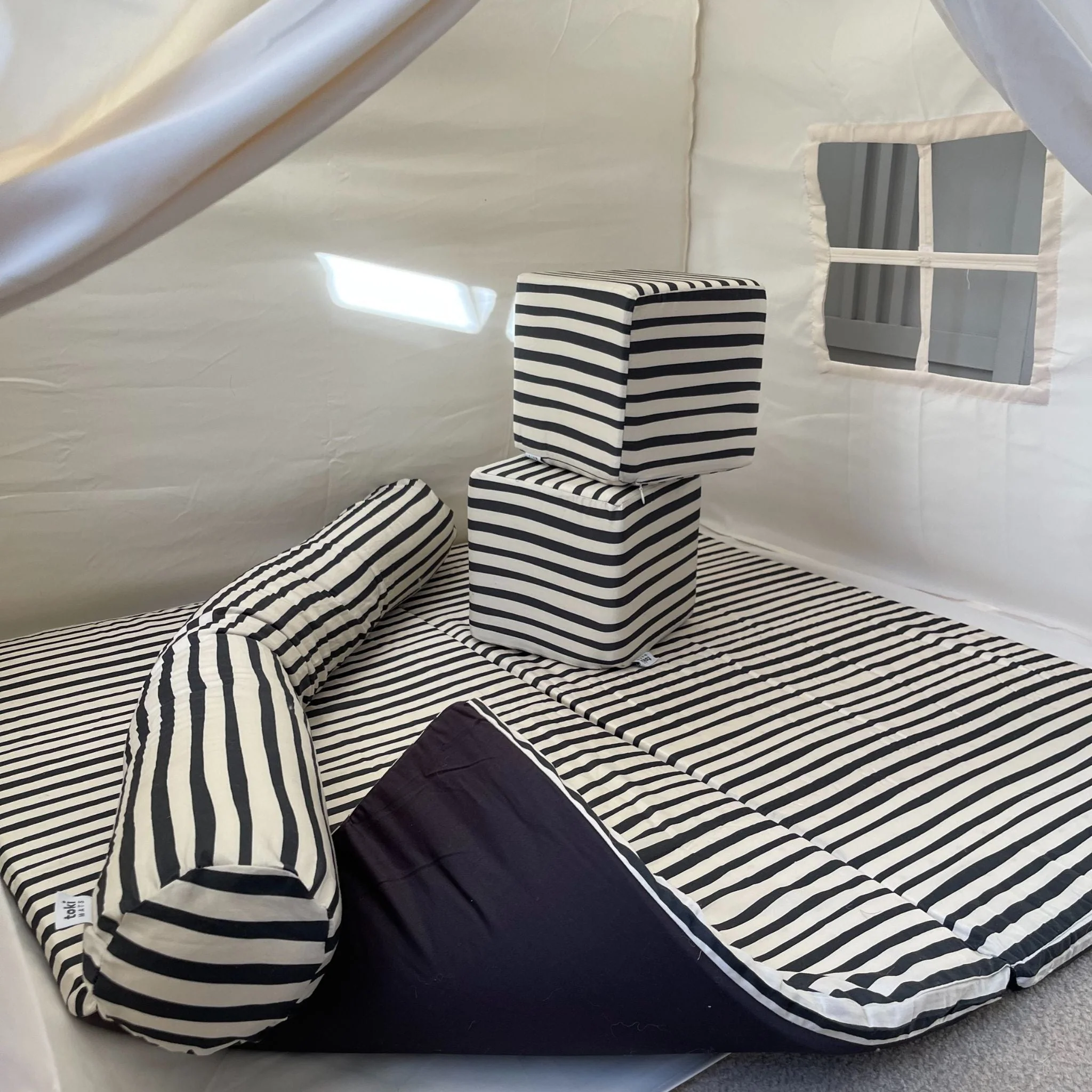 Bold Stripe Organic Cotton Mat - Image 5