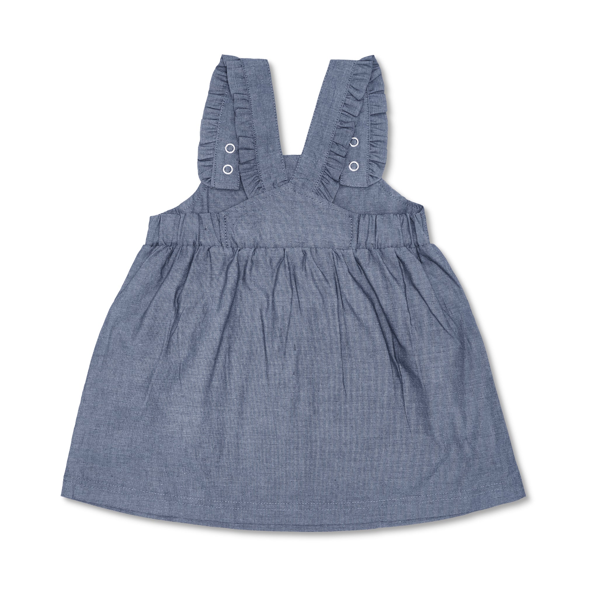 Overall Dress - Chambray - Image 3