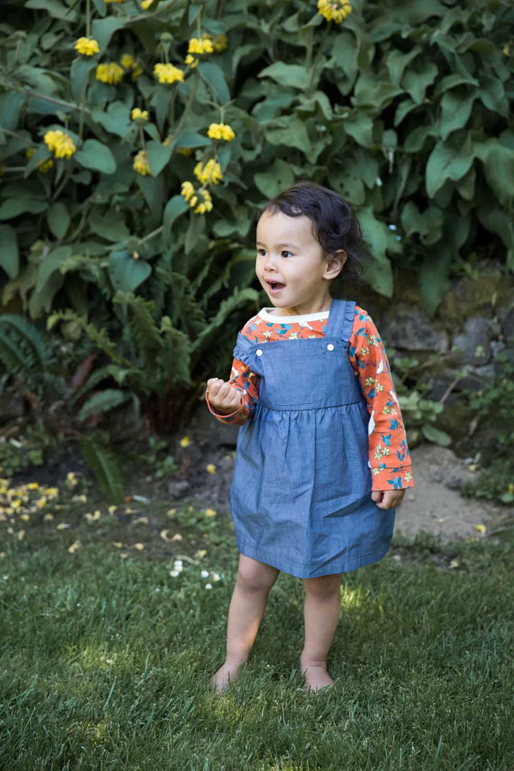 Overall Dress - Chambray - Image 5