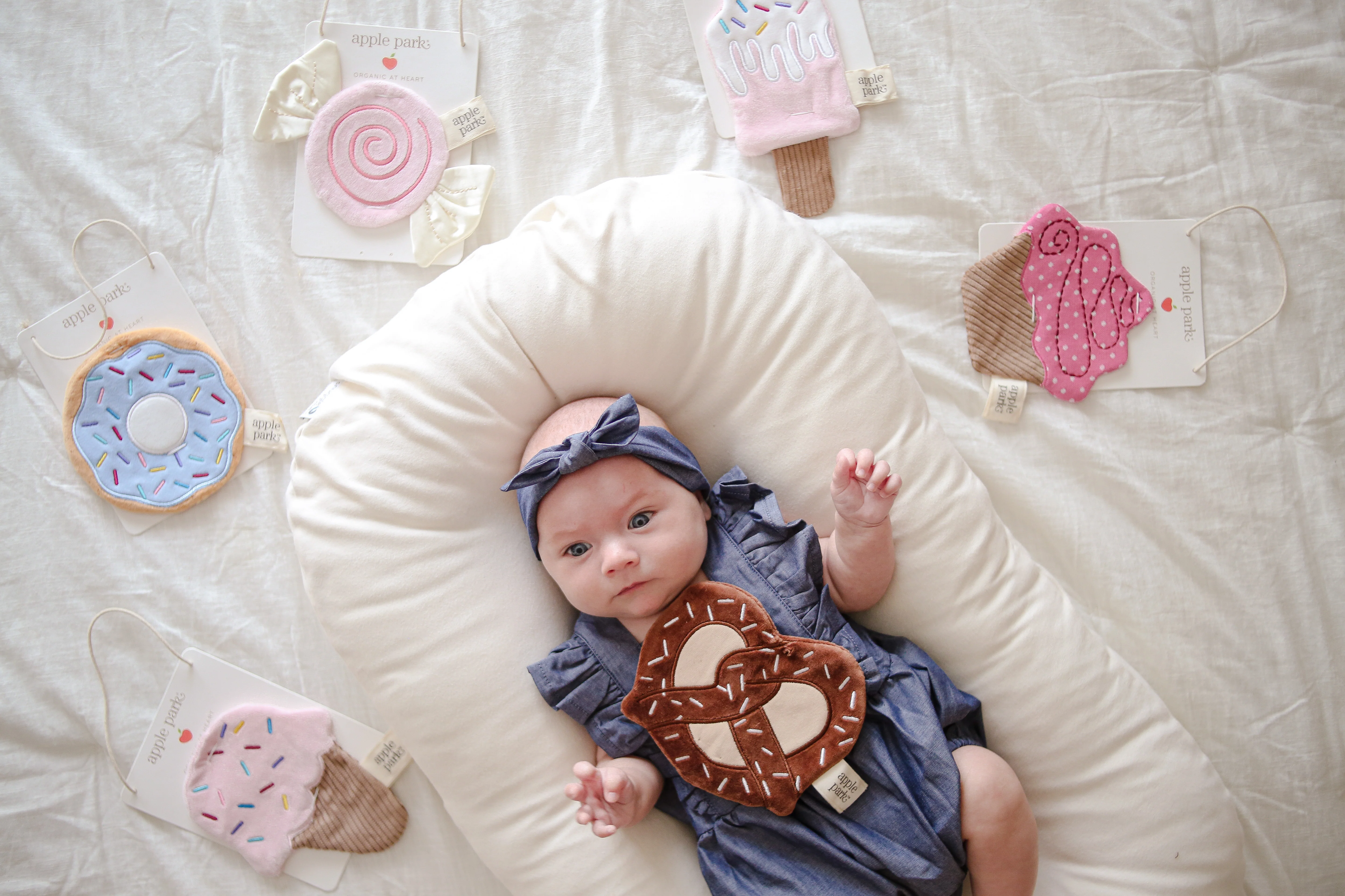 Flutter Sleeve Romper - Chambray - Image 6