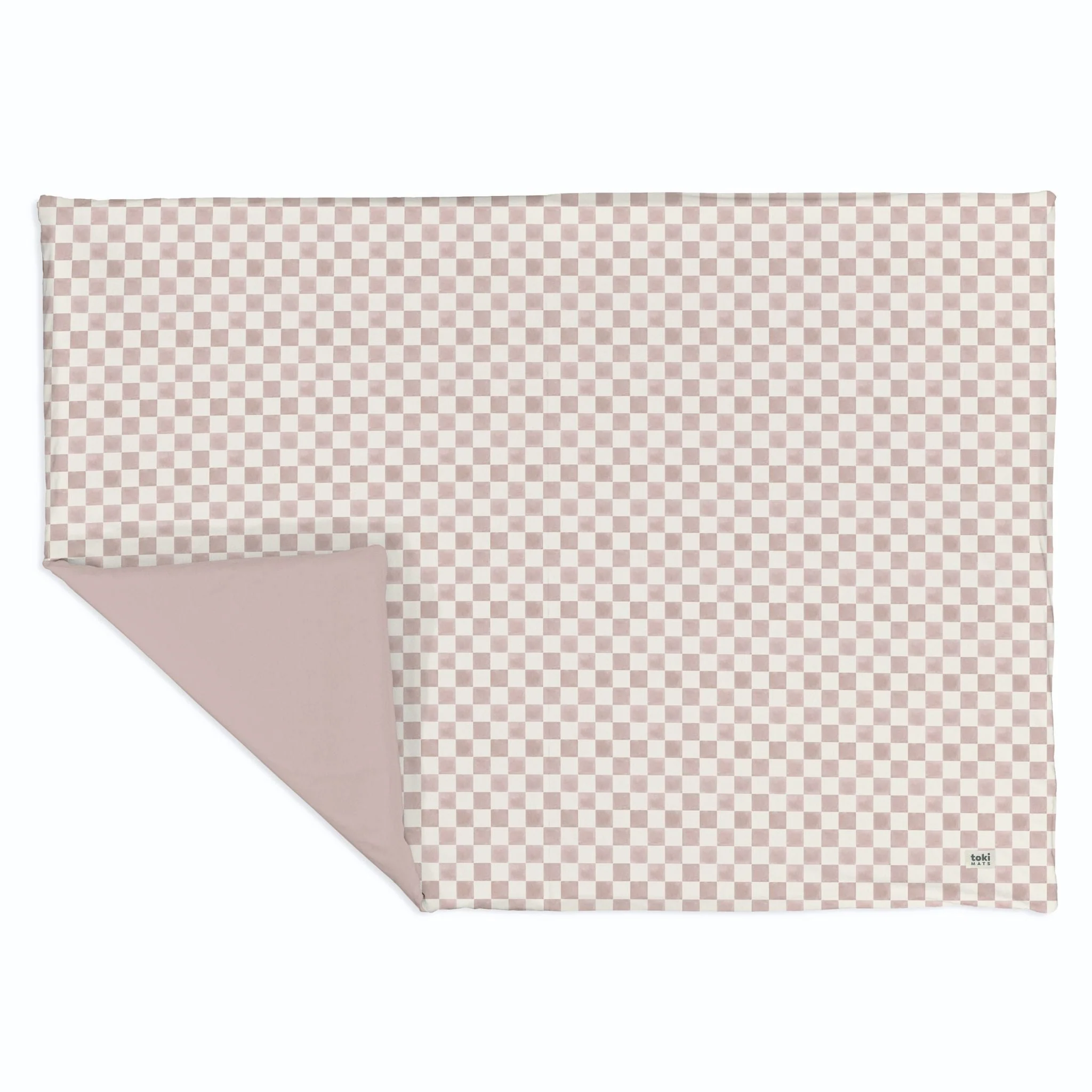 Checker Gumdrop Organic Cotton Mat - Image 6