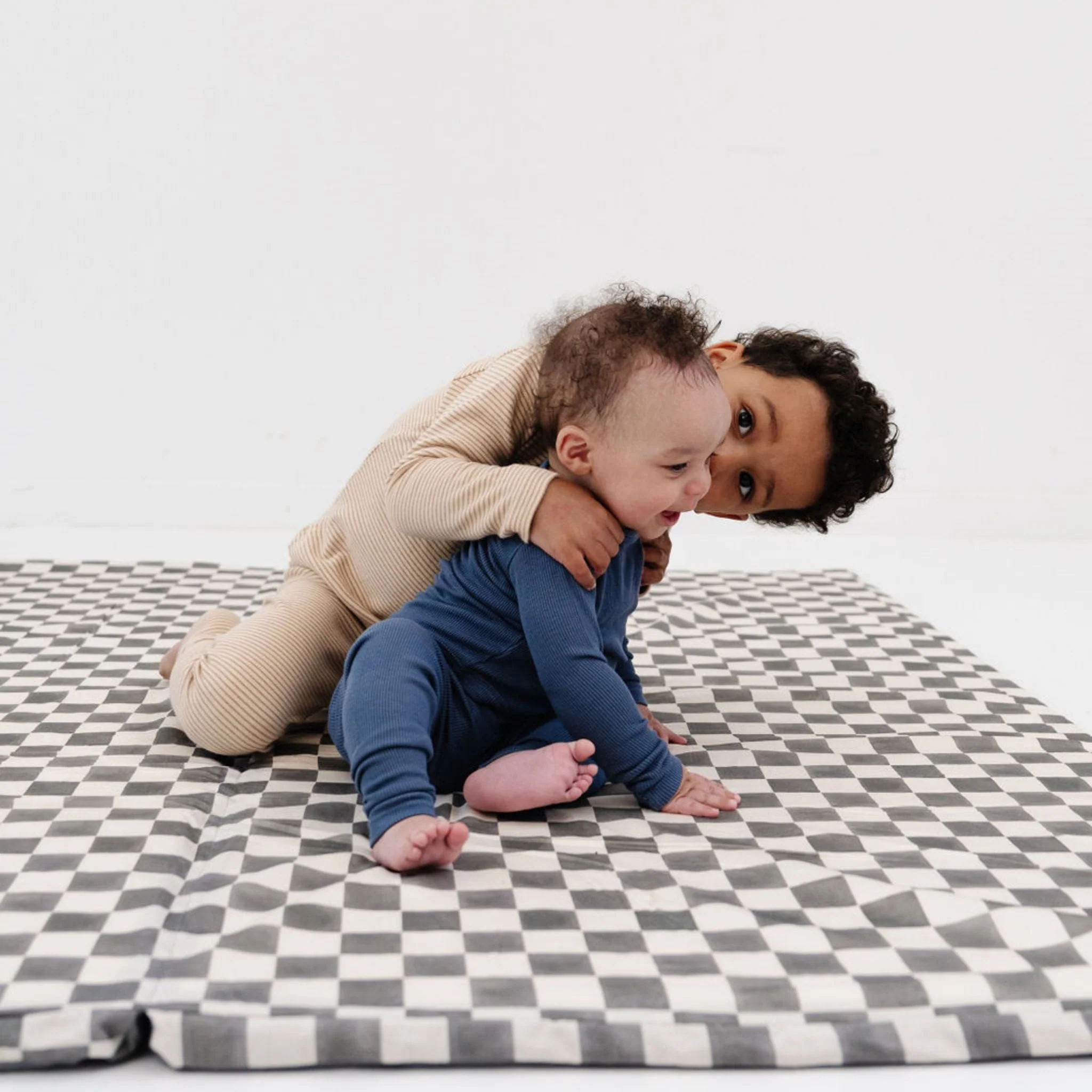 Checker Pepper Organic Cotton Mat - Image 3