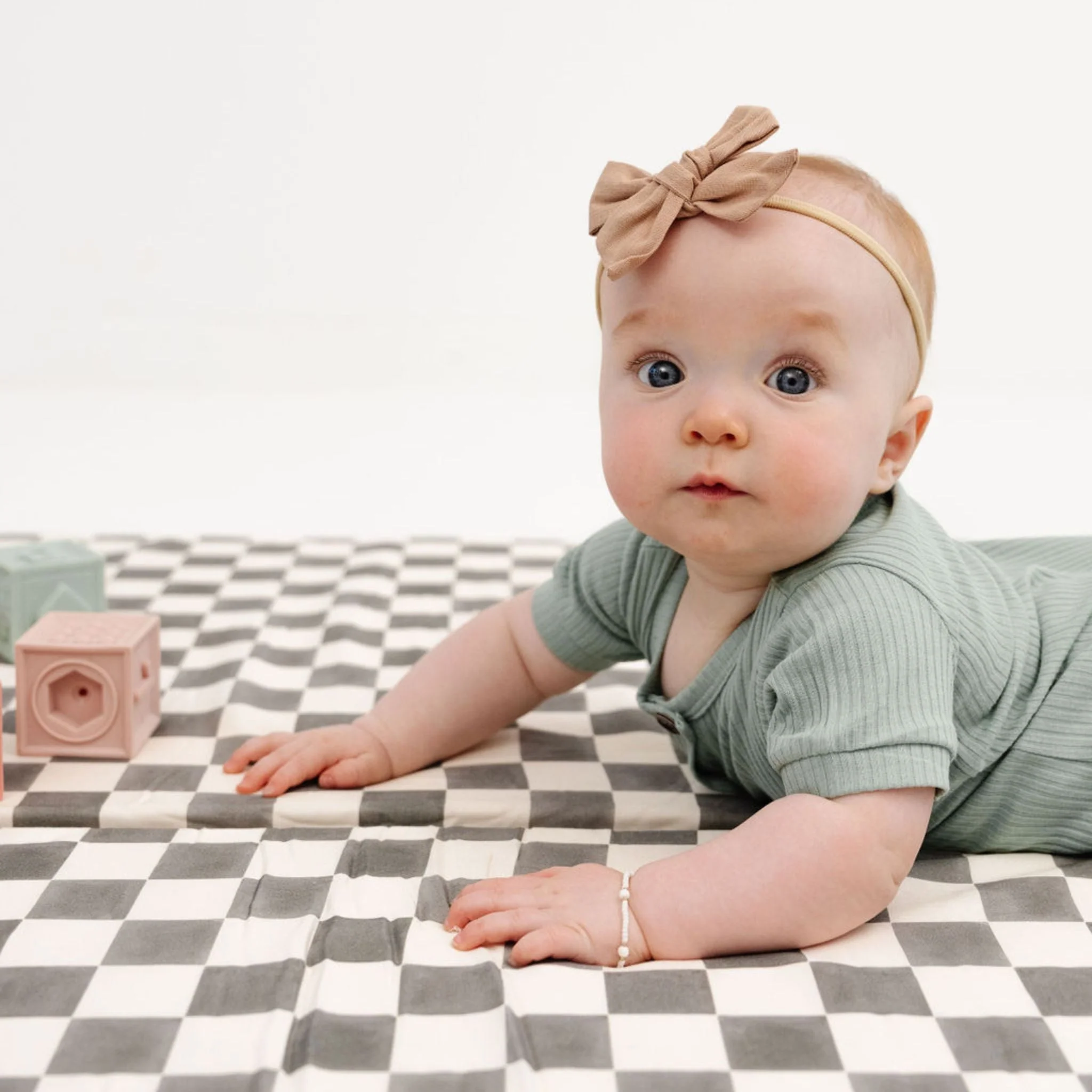 Checker Pepper Organic Cotton Mat - Image 4