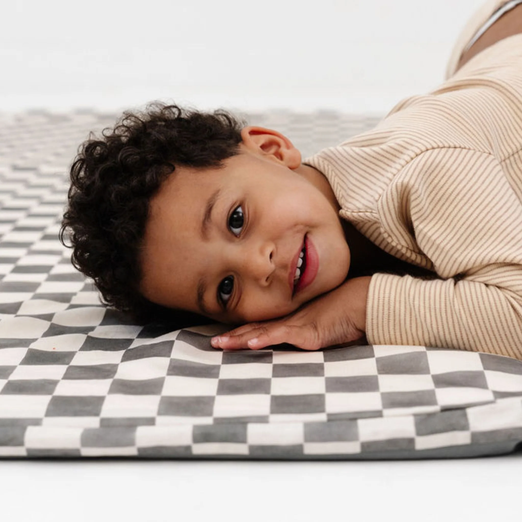 Checker Pepper Organic Cotton Mat - Image 9