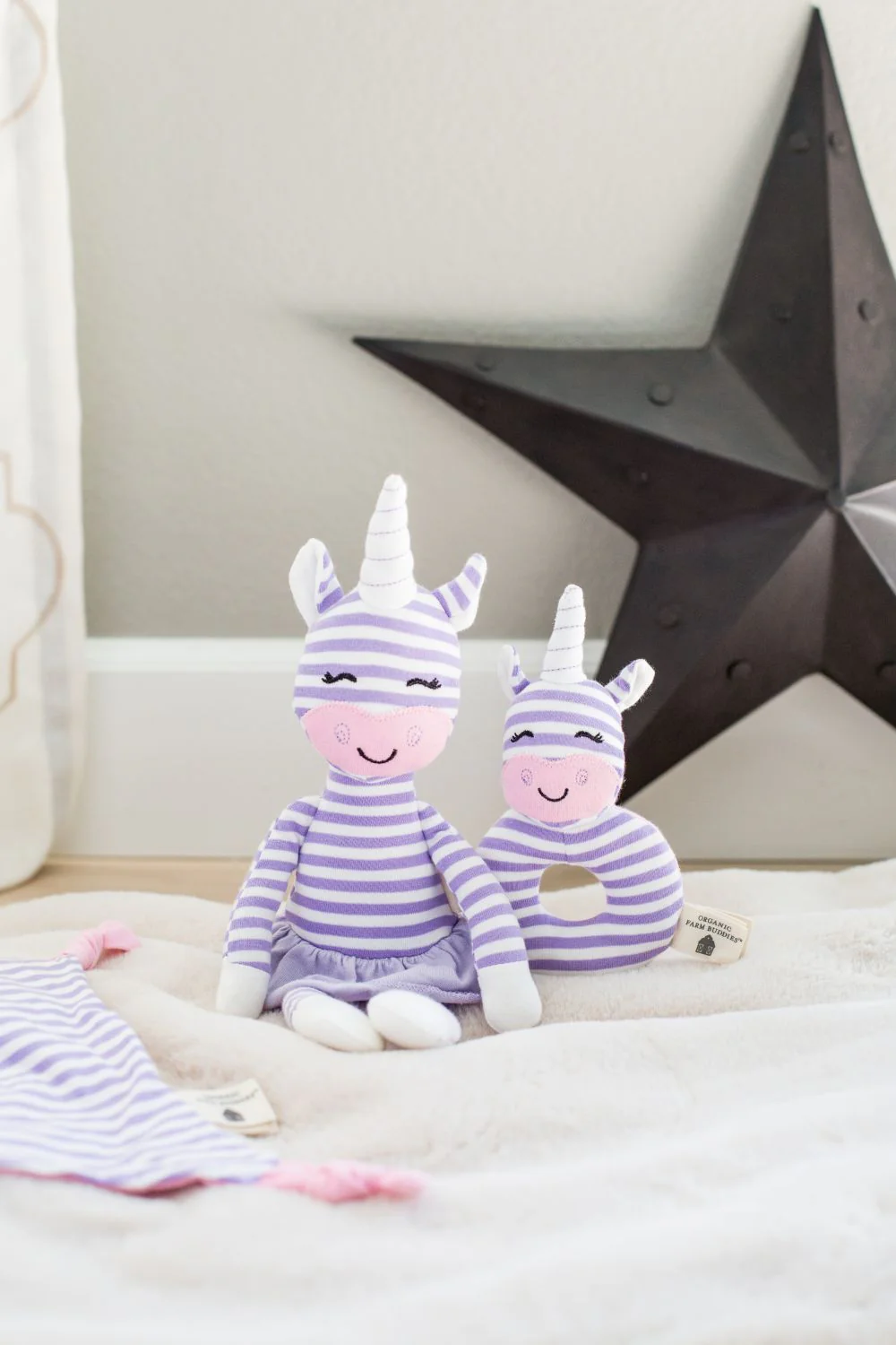 Cupcake the Unicorn - Teething Rattle - Image 2