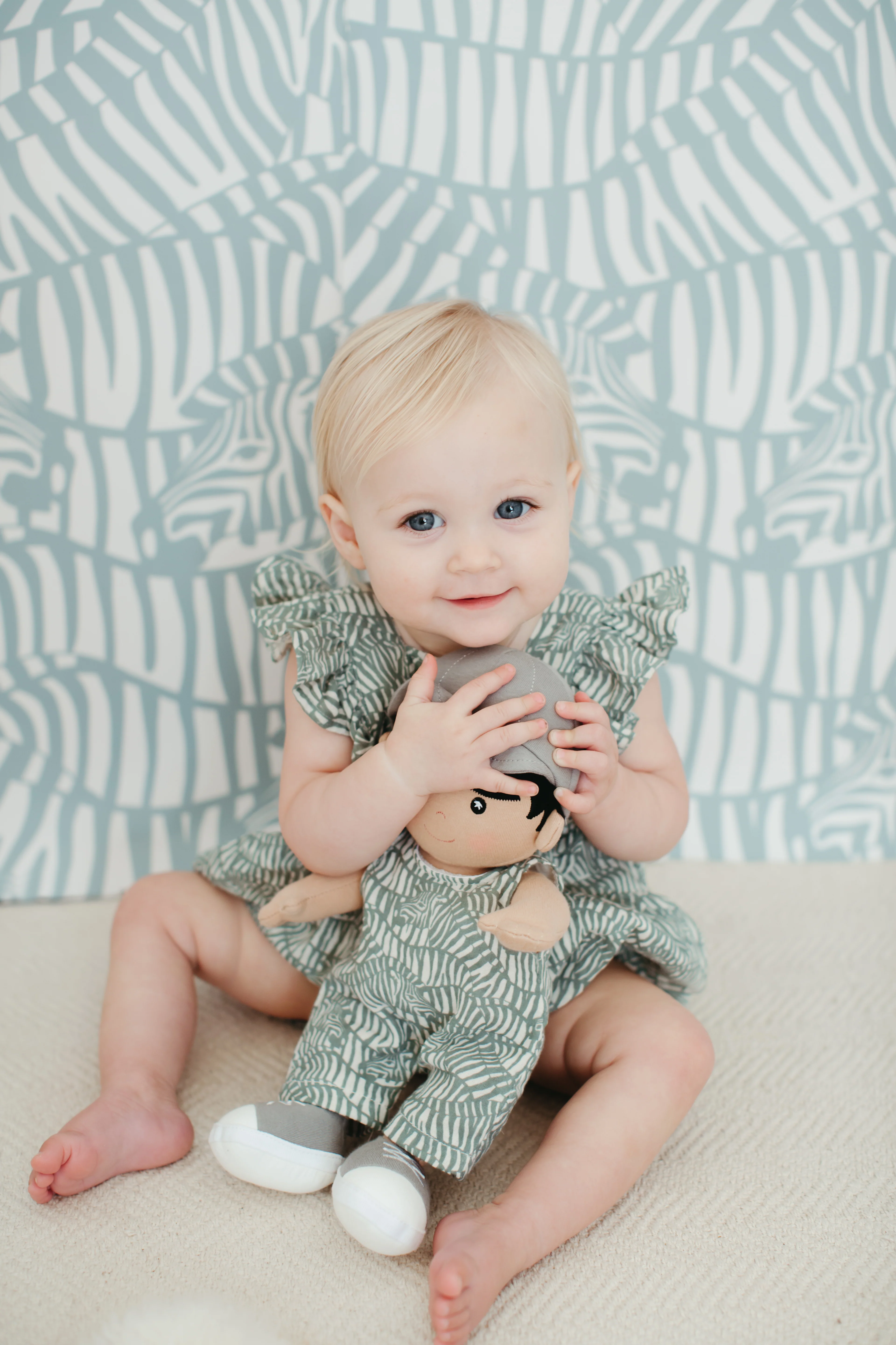 Doll Coverall - Zebra Print - Image 3