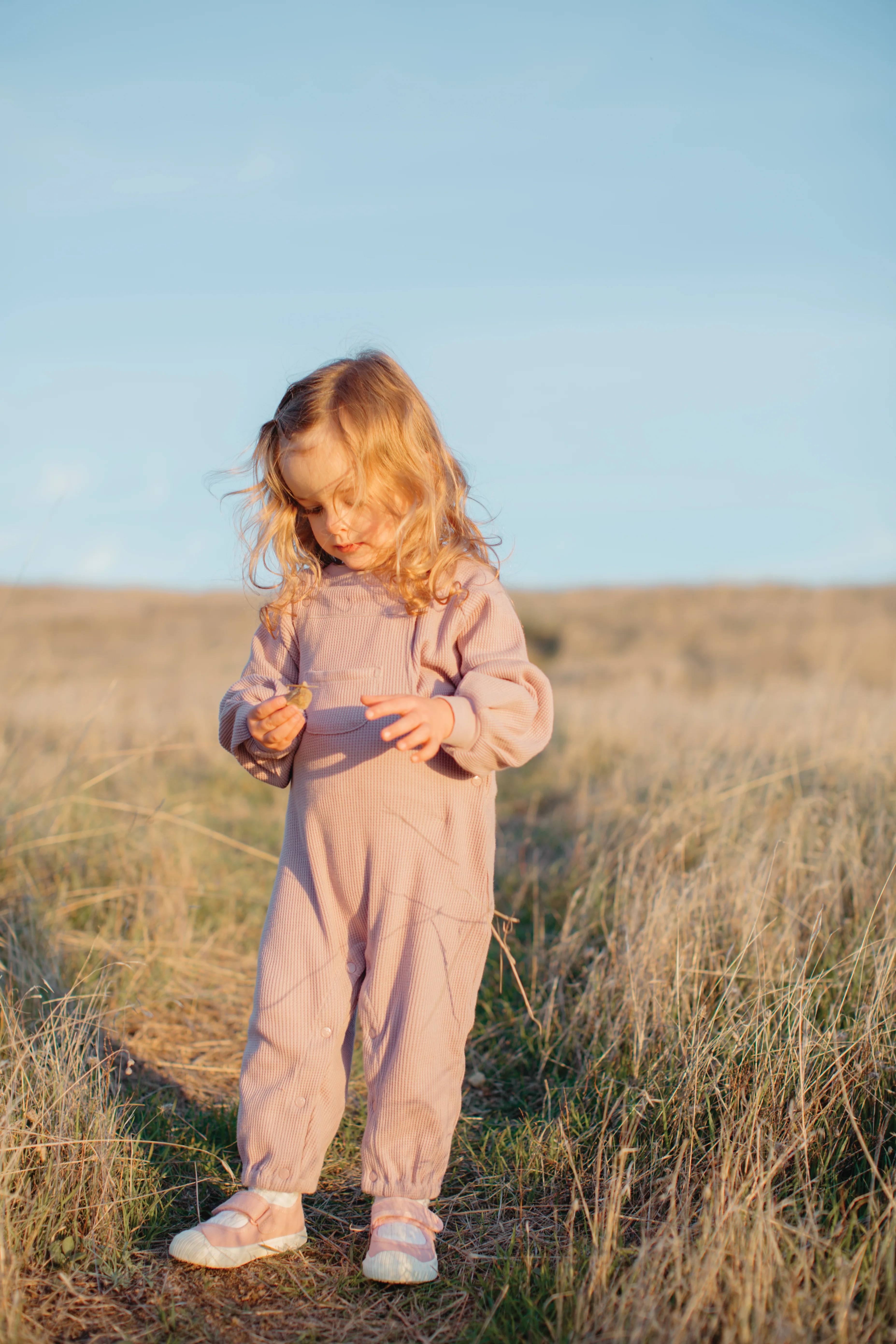 Waffle Overalls - Lavender - Image 2