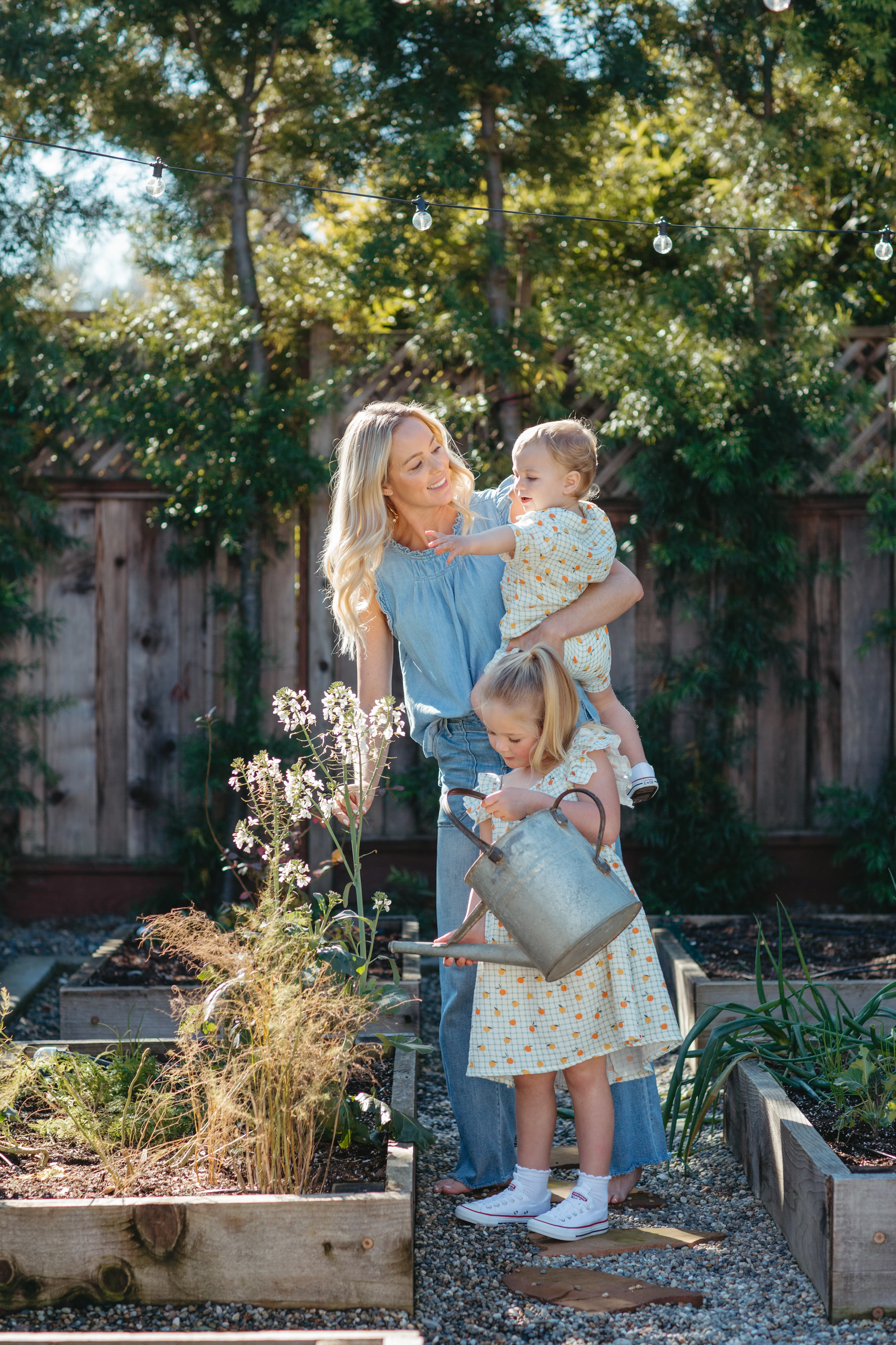 Muslin Cabana Romper - Gingham Grove - Image 4