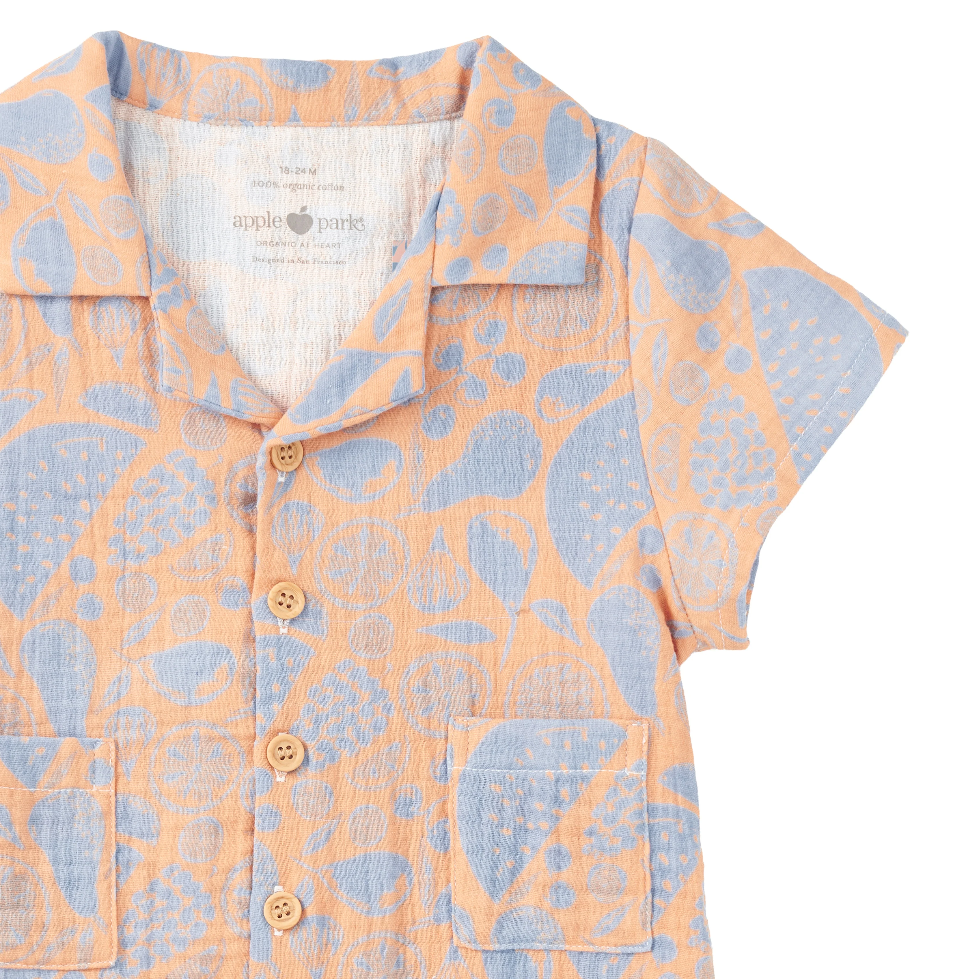 Muslin Cabana Romper - Summer Bounty - Image 3