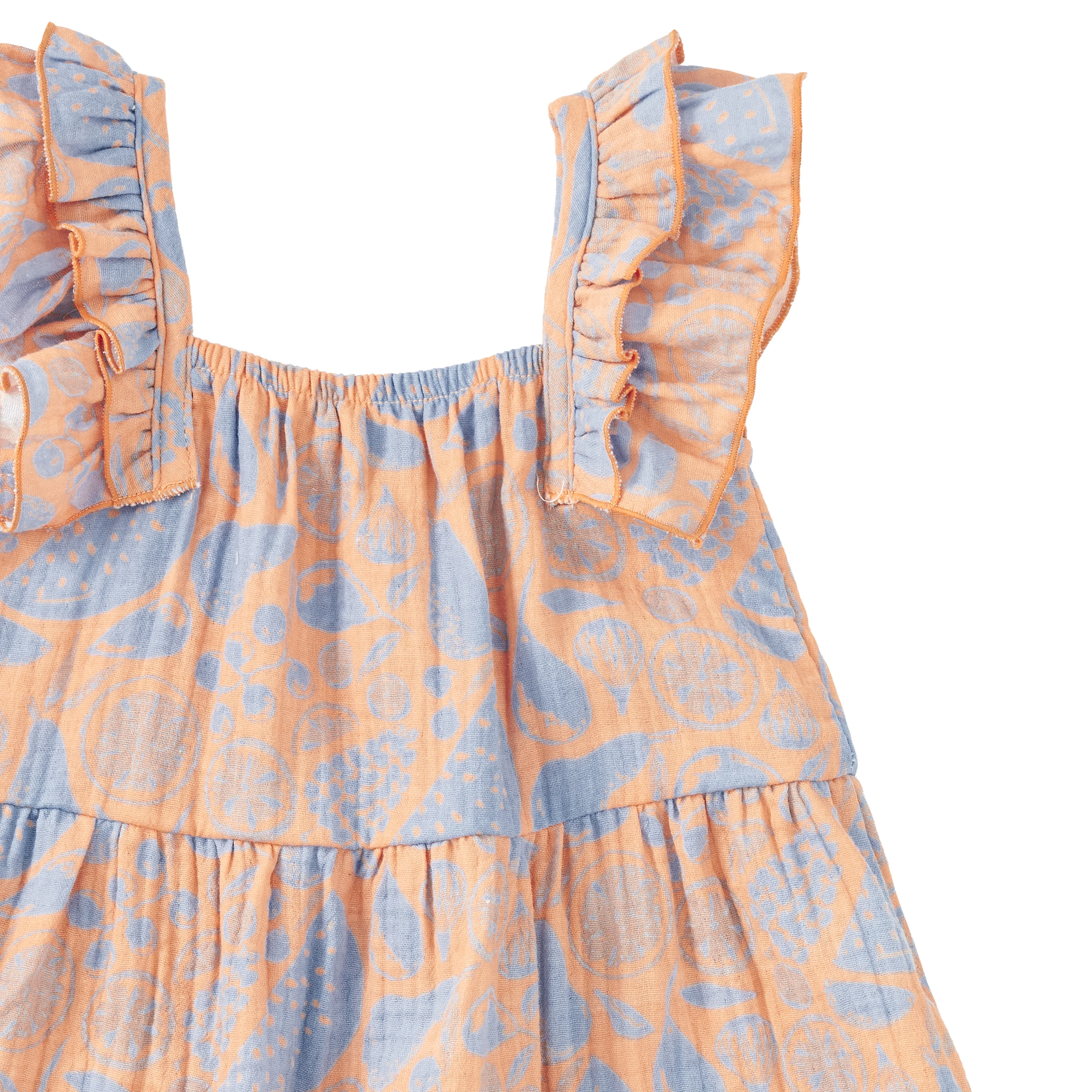 Muslin Flutter Strap Dress - Summer Bounty - Image 5