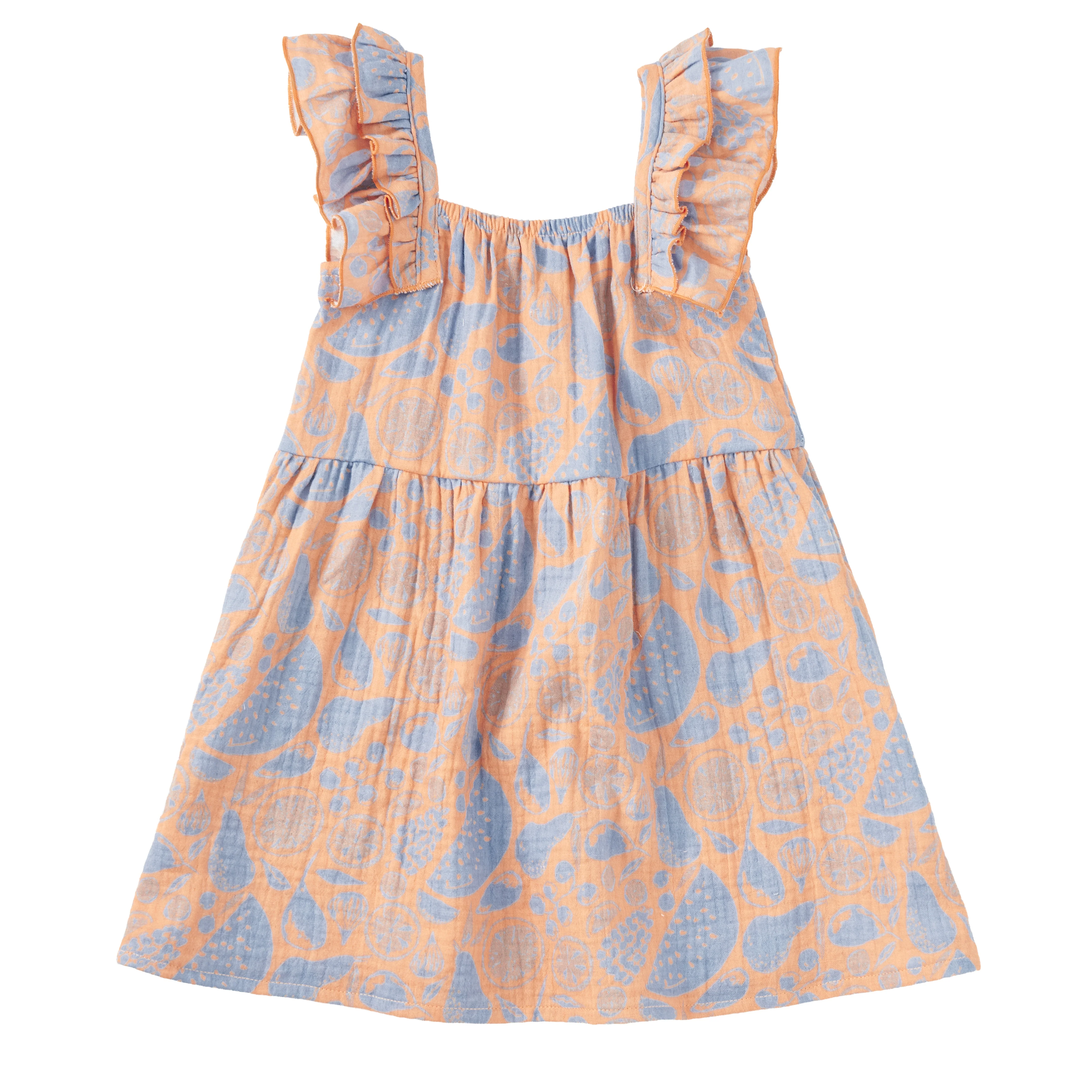 Muslin Flutter Strap Dress - Summer Bounty - Image 6