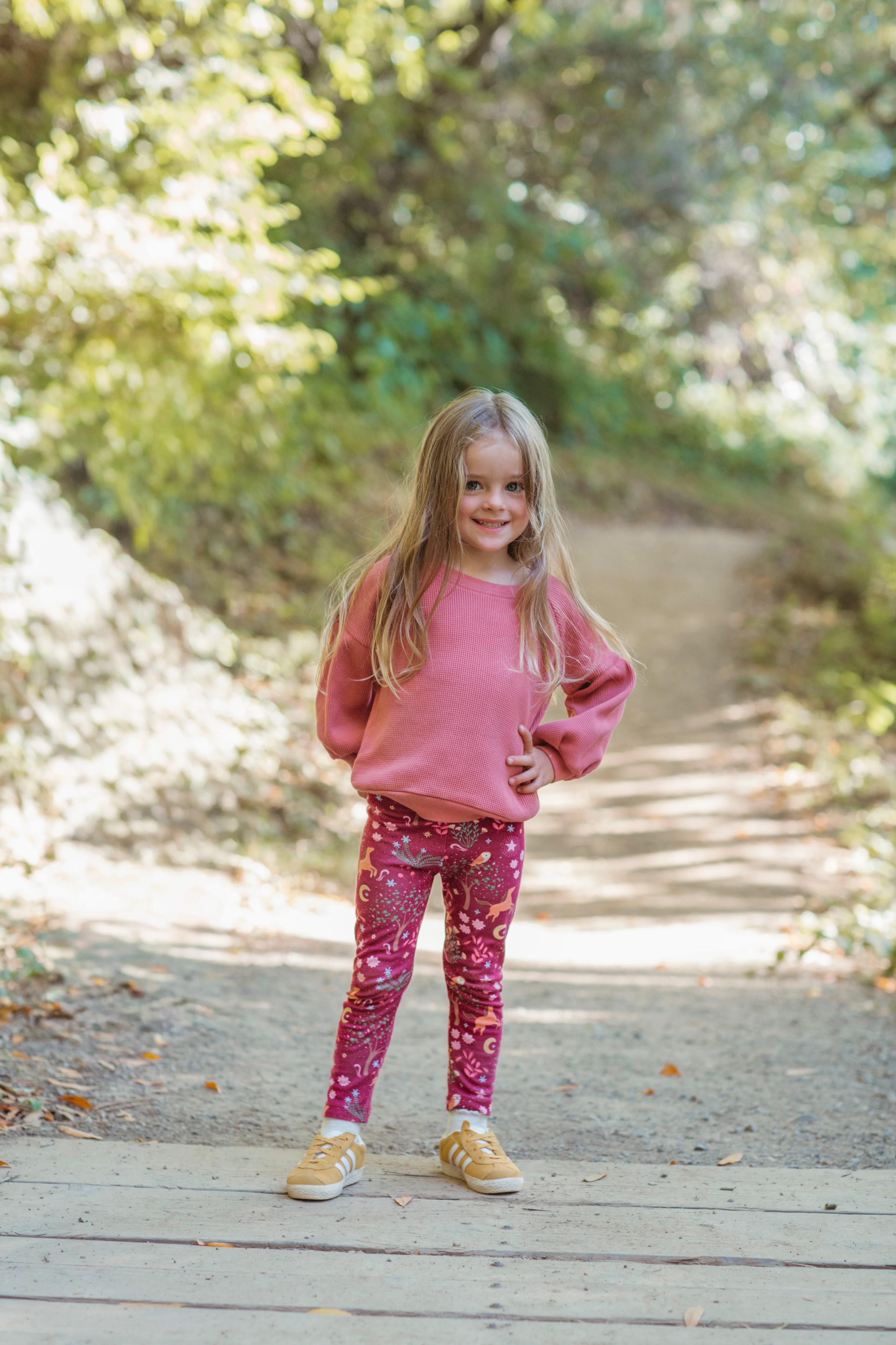 Bamboo Blend Leggings - Woodland Dreams - Image 2