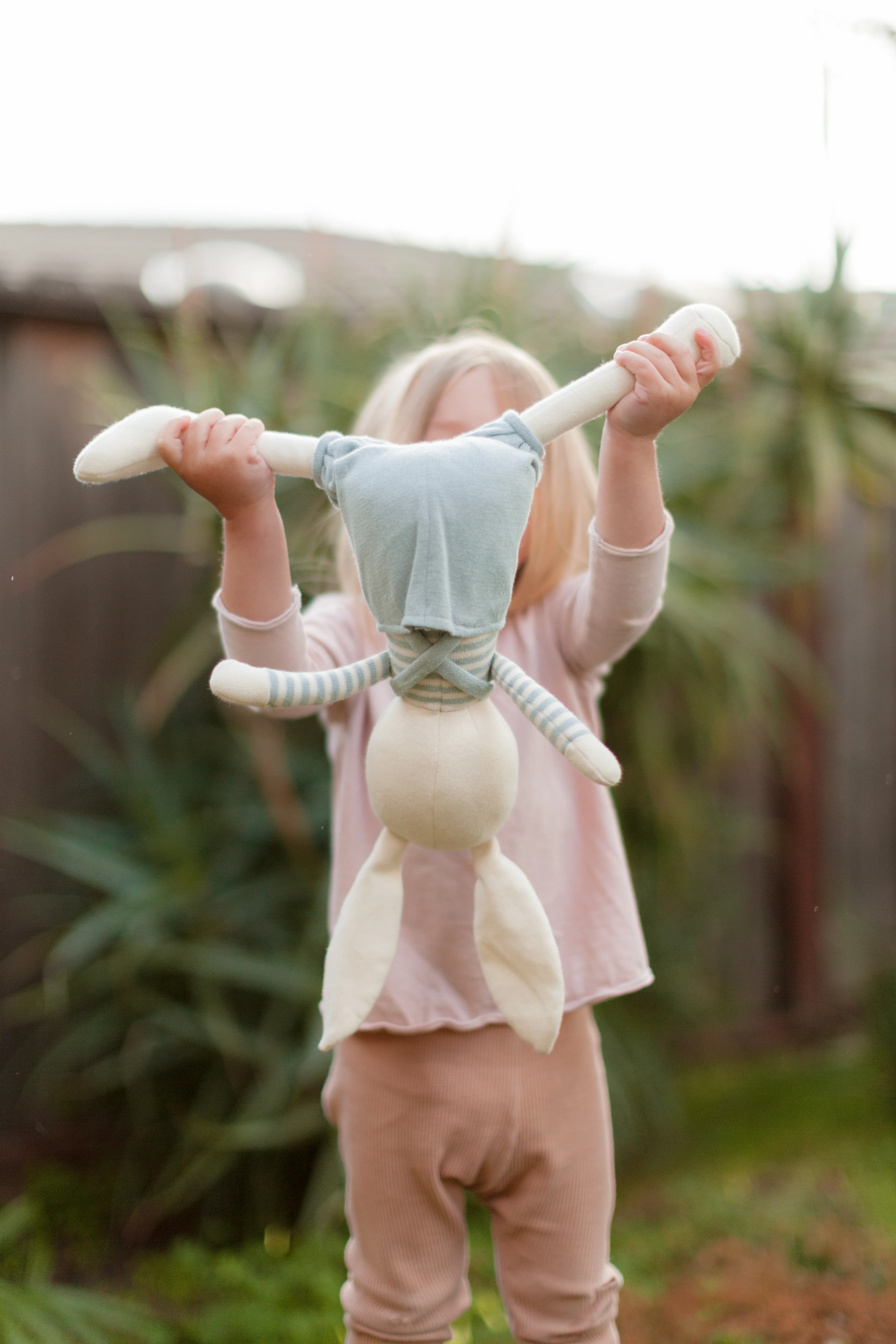 Knit Bunny Plush - Finn - Image 5