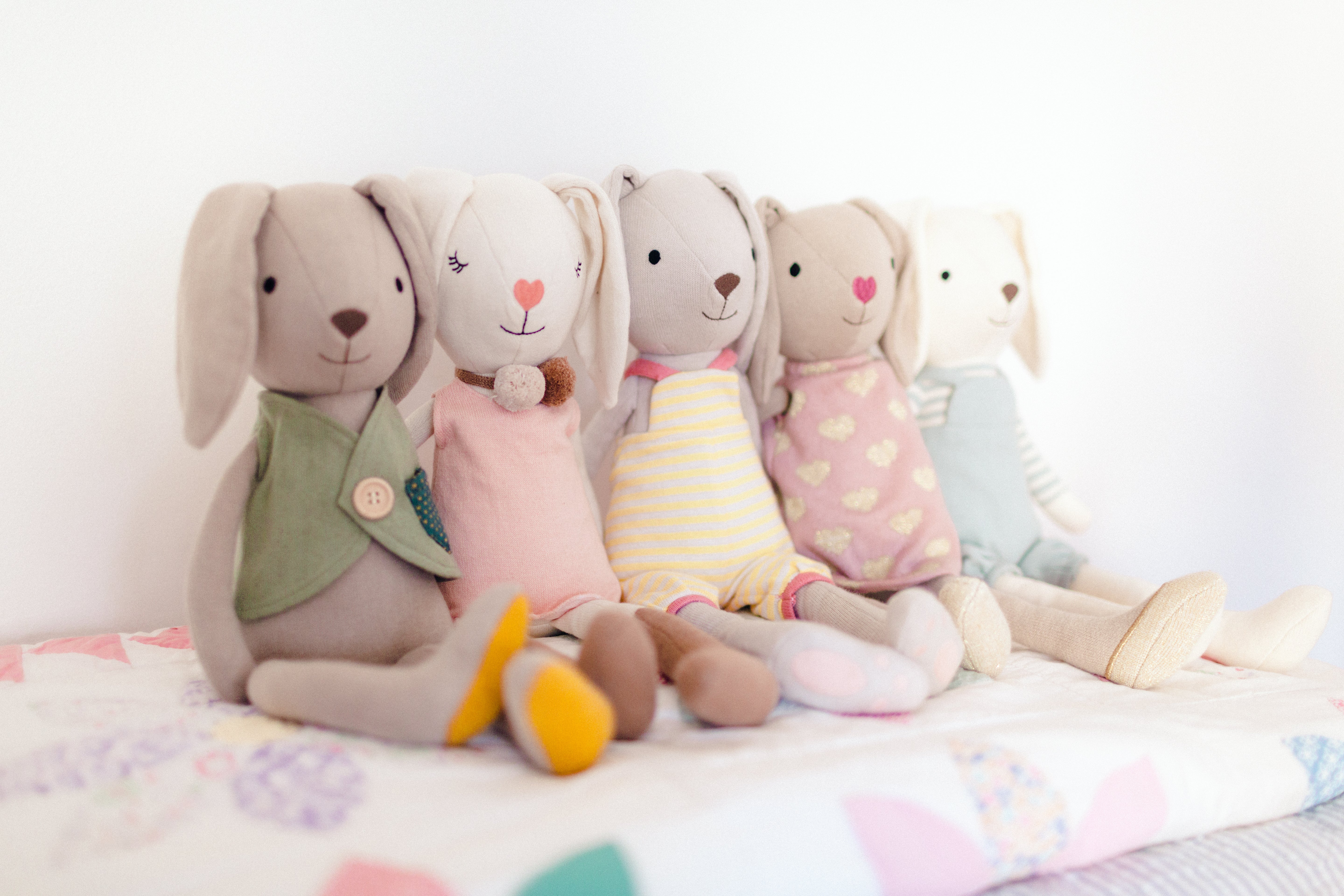 Knit Bunny Plush - Finn - Image 9