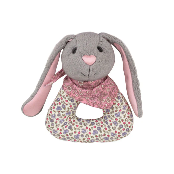 Patterned Rattle - Bunny - Image 2