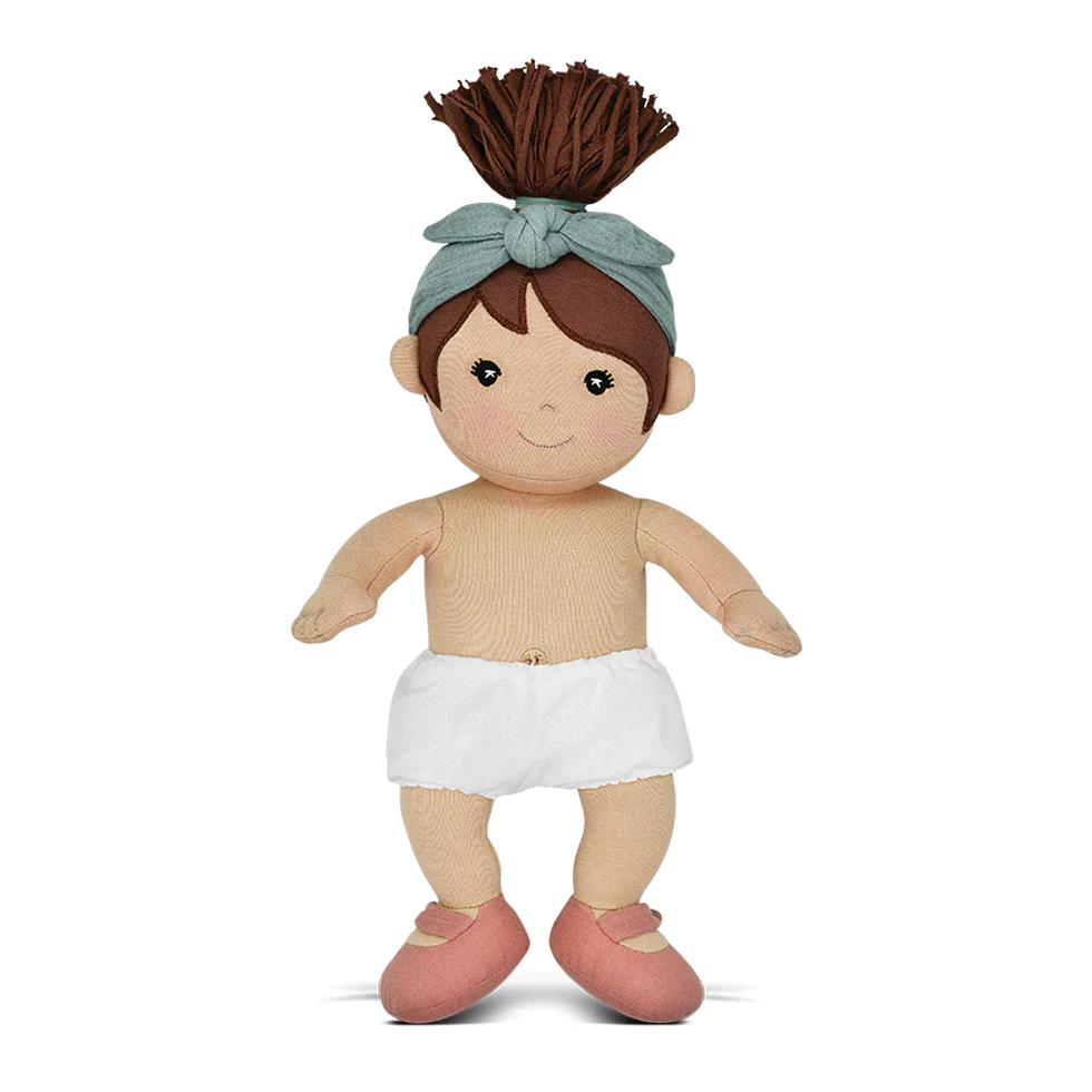 Apple Park Kids - Paloma in Teal Muslin - Image 3
