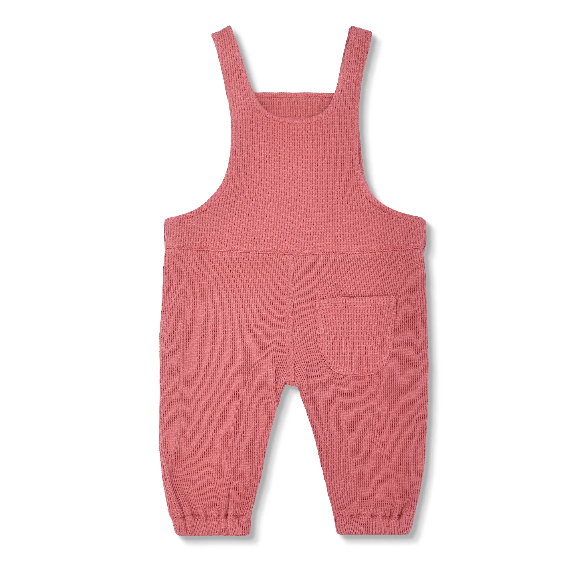 Waffle Overalls - Terra Cotta - Image 6