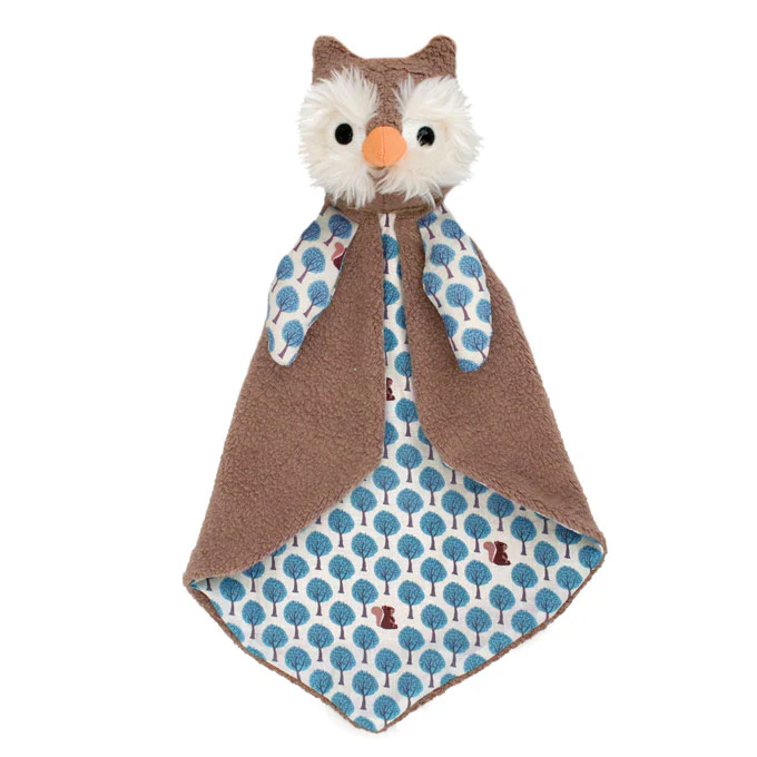 Patterned Blankie- Owl - Image 2